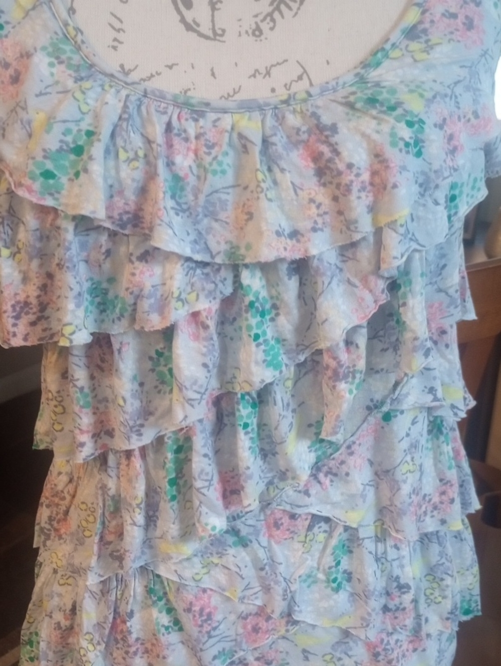 Lauren Conrad Ruffled Blouse - Picture 3 of 8